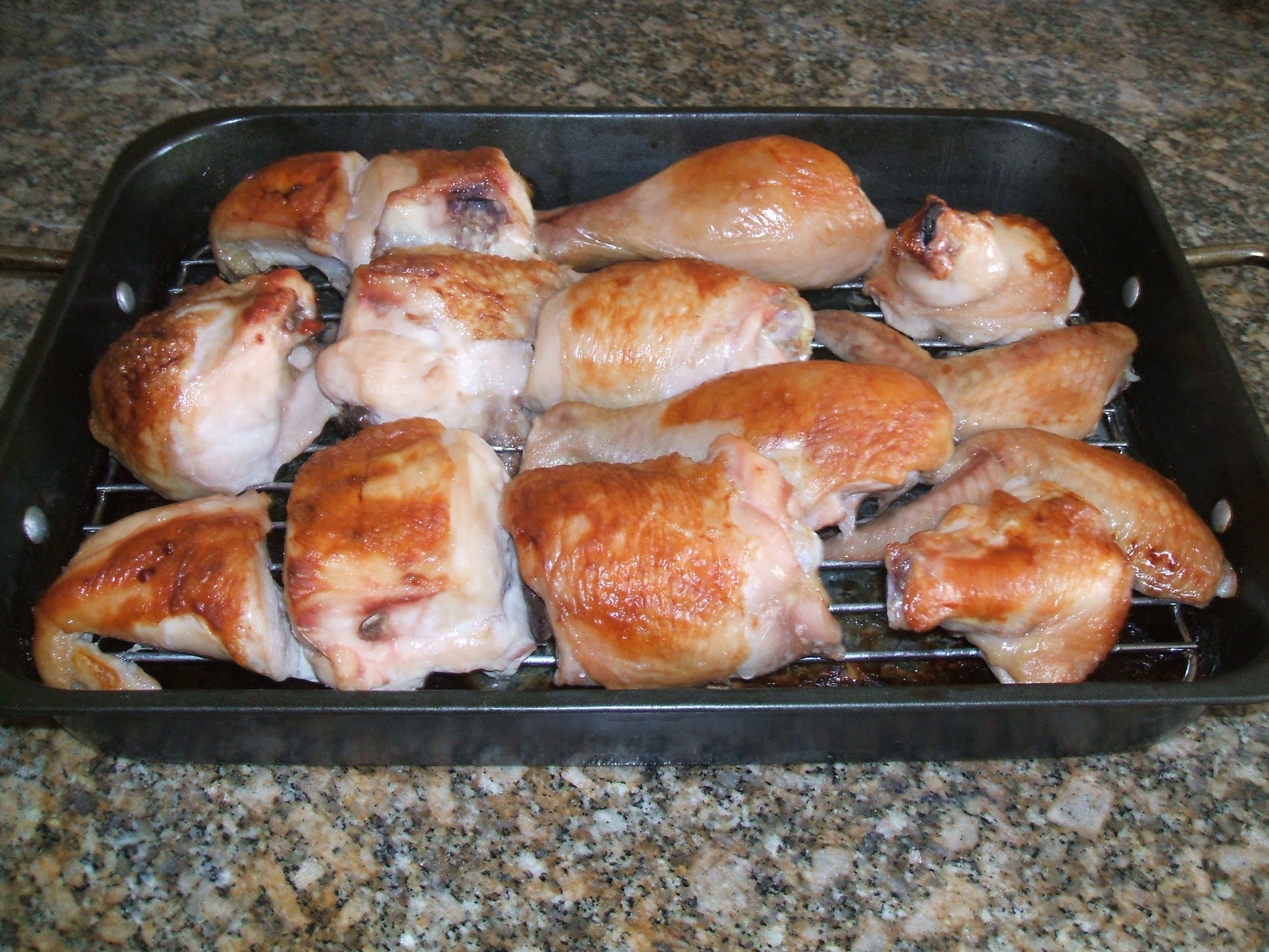 Frango Assado com Mel