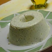 Mousse de Alecrim com Salmão Defumado
