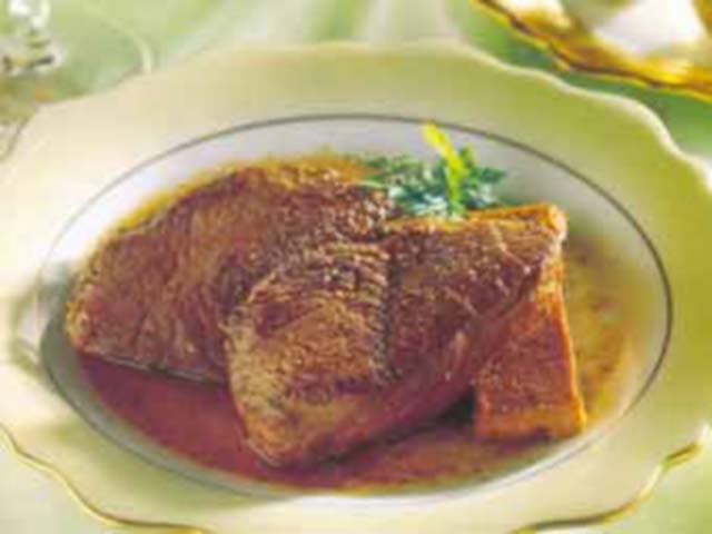 Avestruz com fígado de ganso