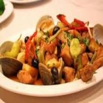 Carne de porco à alentejana