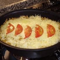 Arroz de forno paella de atum