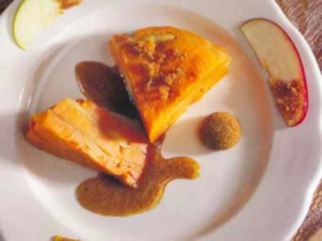 Doce com Maçãs e Carás