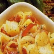 Batata com pimenta calabresa