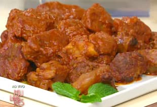 Músculo Bovino com Páprika