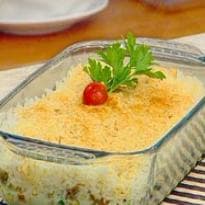 Arroz Caipira de Forno