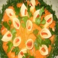 Salada de Cenoura com Copo de Leite