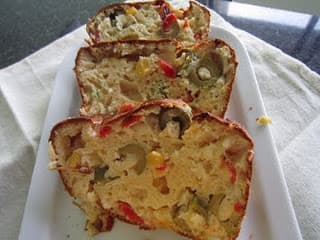 Bolo Salgado de Legumes