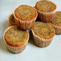 Muffin de Limão com Sementes de Papoula