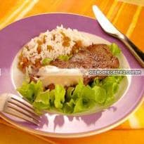 Bife ao Molho de Iogurte