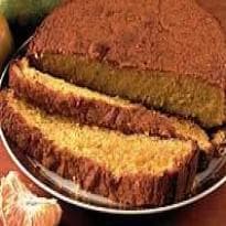 Bolo de Tangerina Com Creme