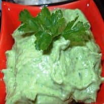 Molho de manteiga com salsa