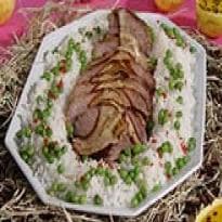 Lagarto ao Molho de Café Marmorizado