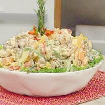 Salada Mamãe Noel
