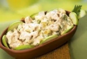 Frango com Gengibre, Salsão e Maçã