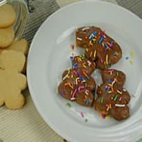 Biscoito de Baunilha com Chocolate