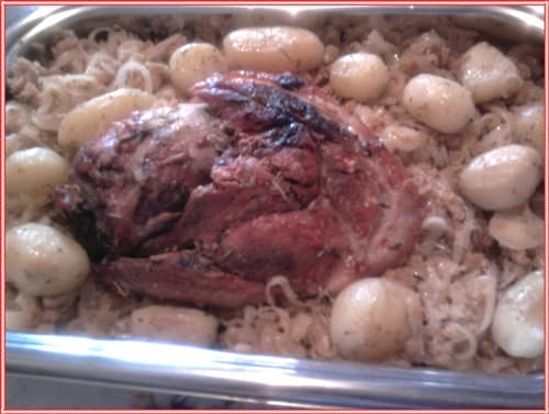 Joelho de Porco na Panela de Pressão