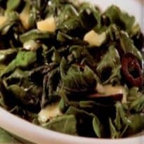 Espinafre com Azeitonas