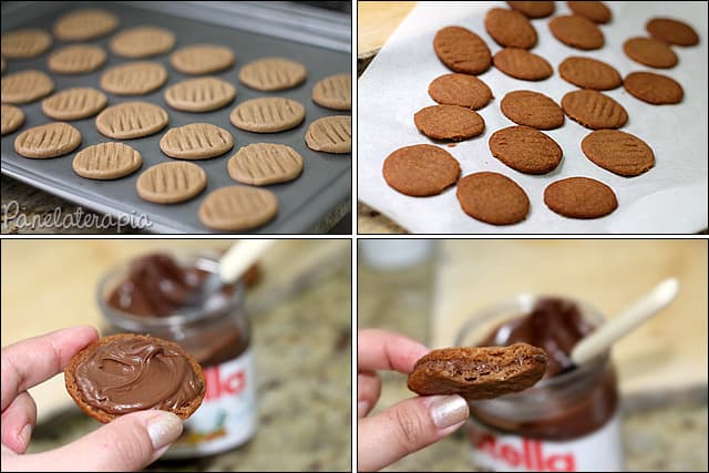 Biscoito recheado caseiro