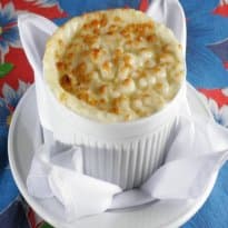 Escondidinho de lombo com mandioquinha