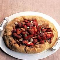 Torta Rústica de Morango