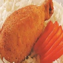 Coxa de frango empanada