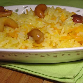 Arroz com Castanha de Cajú