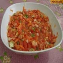 Vinagrete com azeitonas