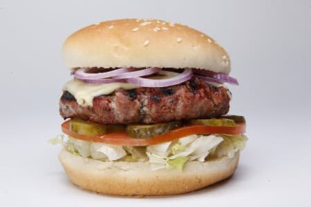 Hambúrguer caseiro Pepper Jack