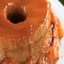 Pudim Cremoso de Tangerina