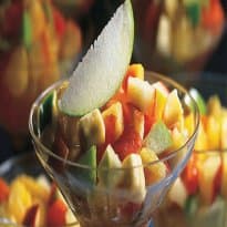 Salada de Frutas com Creme de Limão