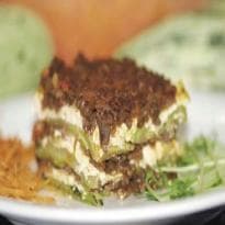 Lasanha de Abobrinha com Carne de Soja