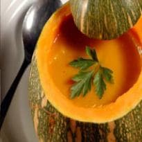 Creme de abóbora Japonesa