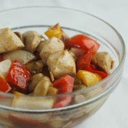 Frango Xadrez Rápido