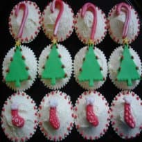 Cupcake de Natal
