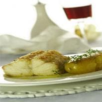 Bacalhau assado com batatas ao murro