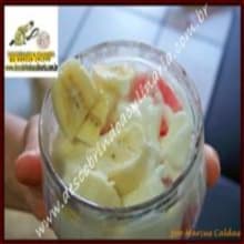 Frozen de iogurte caseiro light