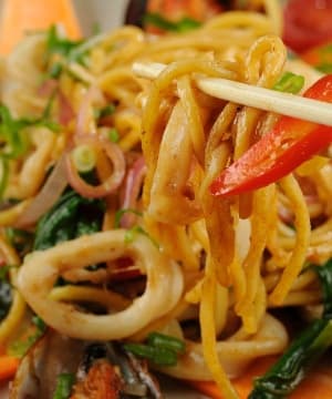 Miojo de Frutos do Mar