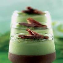 Espuma de Limão com Chocolate