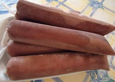 Geladinho Cremoso de Chocolate