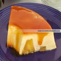 Flan de Limão e Abacaxi