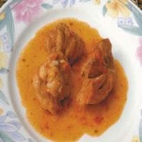 Peito de frango recheado com brócolis