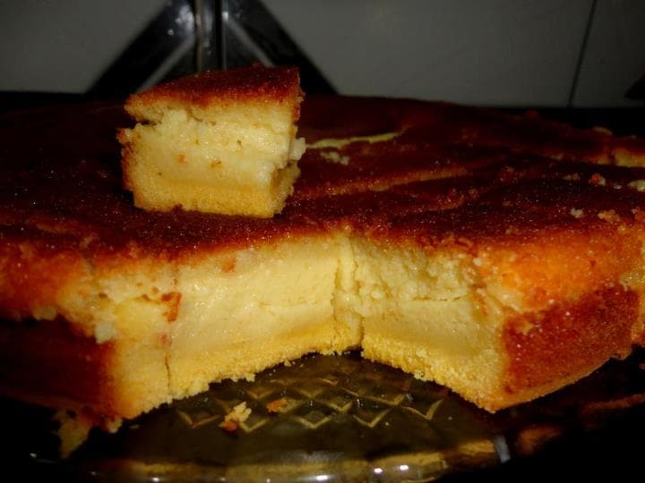 Bolo de Fubá Cremoso