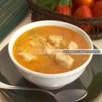 Canja de galinha caipira