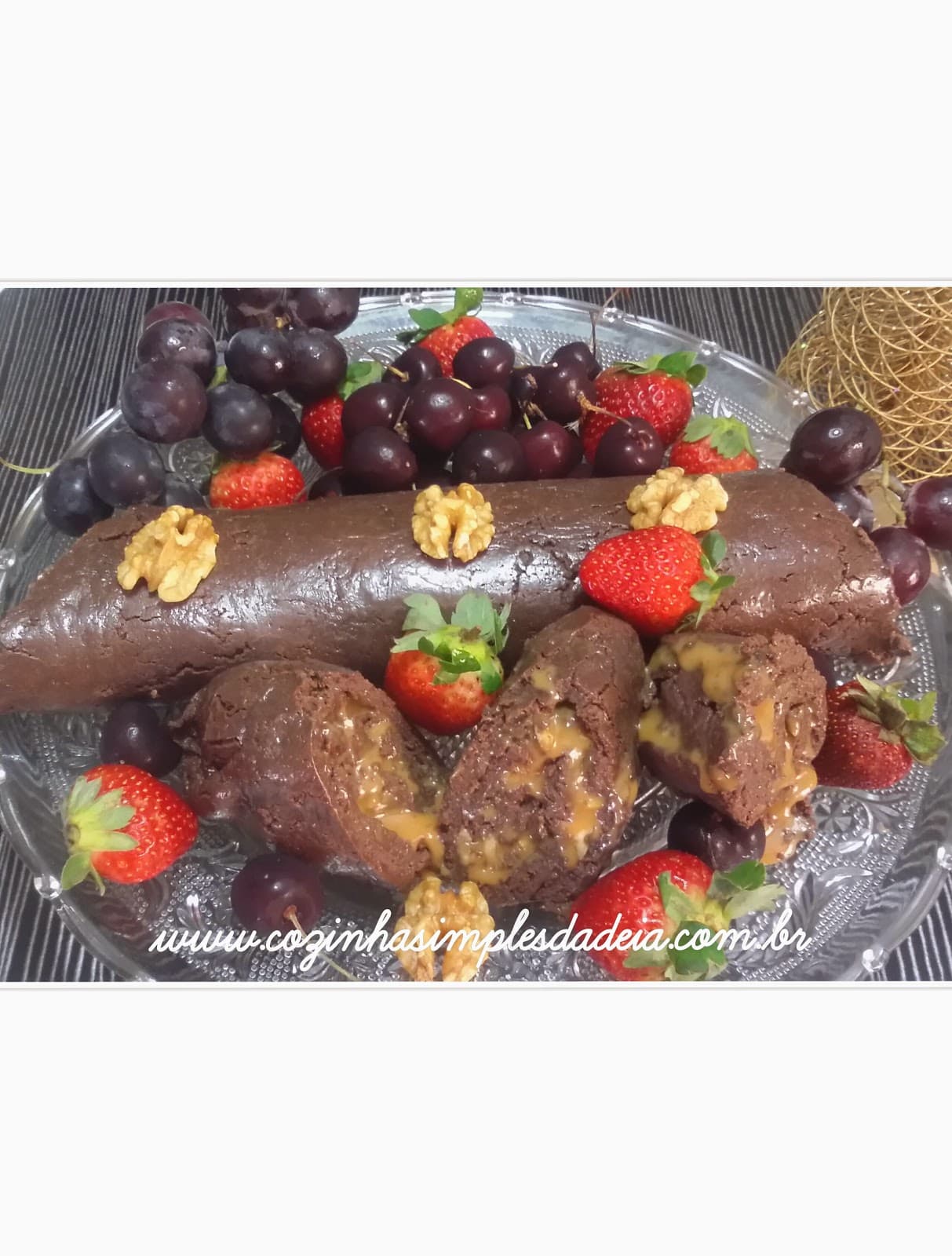 Rocambole de Leite em Pó (Não vai ao fogo)