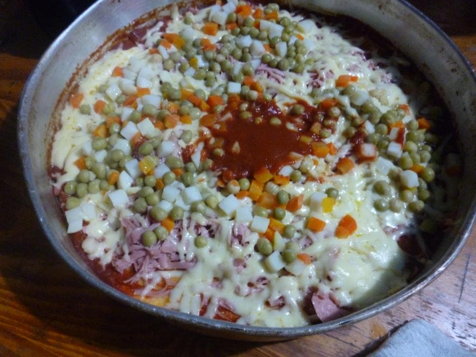 Pizza de Liquidificador Fácil