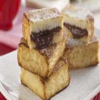 Sanduíche de Rabanada e Nutella