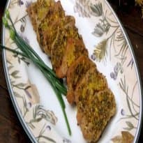 Bife de Lombo Dourado com Mostarda