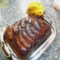 Bolo de Banana Caramelada