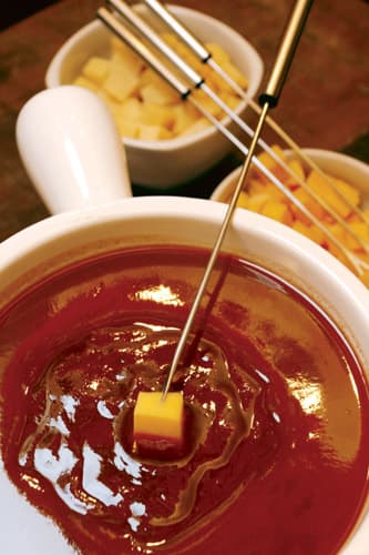 Fondue de goiabada