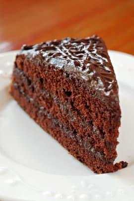 Bolo Embrulhado de Chocolate